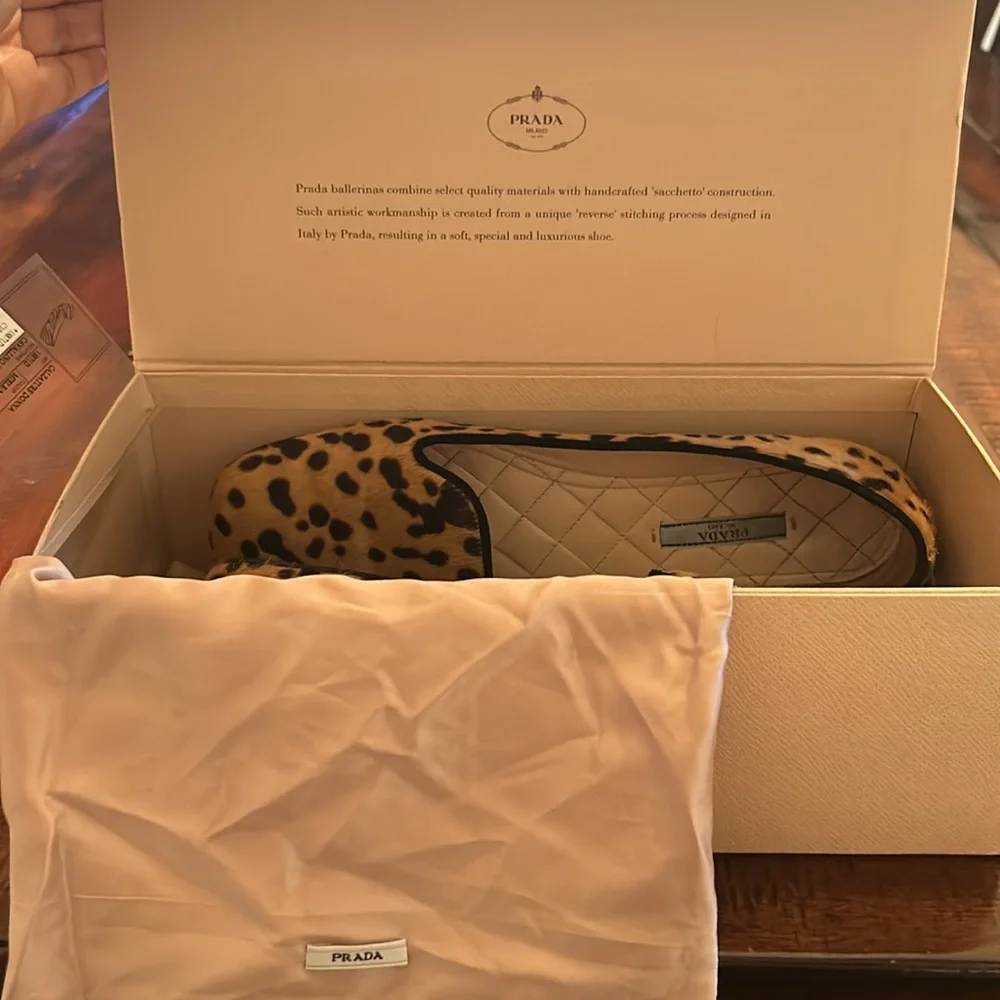 Prada Leopard Loafers - Picture 5 of 7